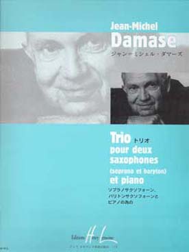 Illustration damase trio pour 2 saxophones et piano