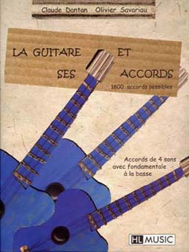 Illustration de La Guitare et ses accords : 1800 accords possibles, accords de 4 sons avec fondamentale à la basse