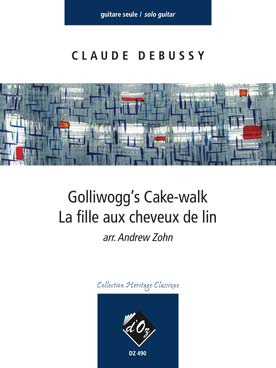 Illustration debussy golliwogg's cakewalk - la fille.