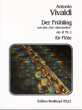 Illustration vivaldi 4 saisons pour flute