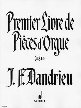 Illustration de 1er livre de pièces d'orgue