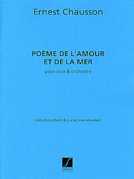 Illustration chausson poeme de l'amour et de la mer