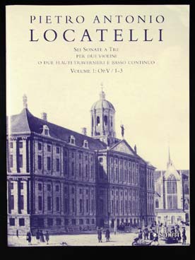 Illustration de 6 Sonates à trois pour 2 violons ou 2 flûtes traversières et basse continue - Vol. 1 : op. 5 N° 1 à 3