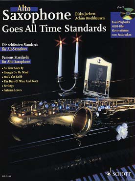 Illustration saxophone goes all time standards + cd 