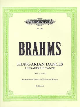 Illustration de Danses hongroises (tr. Klengel) - N° 1, 3, 5