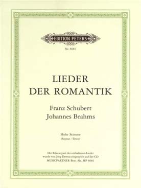 Illustration de Lieder der romantik - voix haute