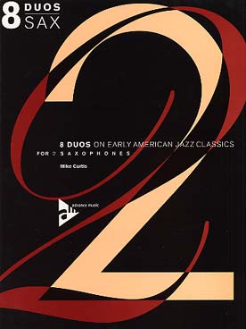 Illustration de 8 Duos on early american jazz classics