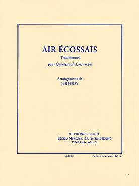 Illustration air ecossais pour 5 cors (tr. jody)