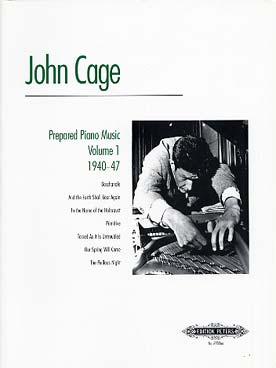 Illustration cage musique pour piano prepare vol. 1