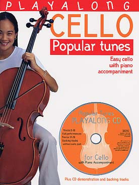 Illustration play-along cello popular tunes + cd