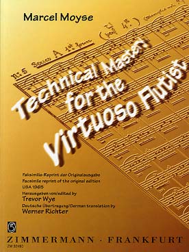 Illustration de Technical mastery of the virtuoso flutist (en allemand)