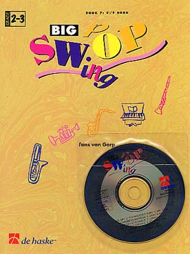 Illustration de SWING POP (cor en fa ou mi b) - Big swop : grade 2-3 (book 7)