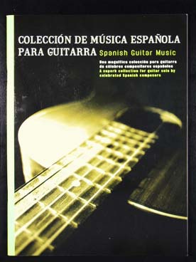 Illustration de SPANISH GUITAR MUSIC : œuvres de Arcas, Azpiazu, Ruiz-Pipo, Moreno Torroba,  Calatayud, Llobet, Romero, Diaz Cano...