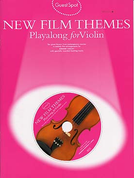 Illustration de GUEST SPOT : arrangements de thèmes célèbres - New film themes