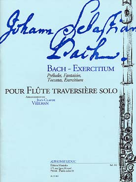 Illustration de Bach-Exercitium : Préludes, Fantaisies, Toccatas, Exercitium (tr. Veilhan)