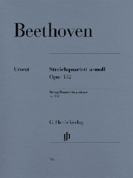 Illustration beethoven quatuor op. 132 en la min