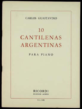 Illustration guastavino 10 cantilenas argentinas