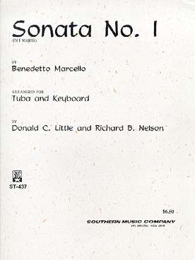 Illustration de Sonate N° 1 en fa M (Benedetto Marcello)