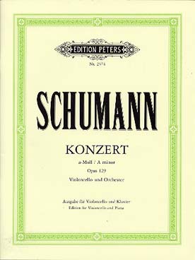 Illustration schumann concerto op. 129 en la min