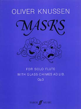 Illustration de Masks op. 3 for solo flute with glass chimes ad lib.   