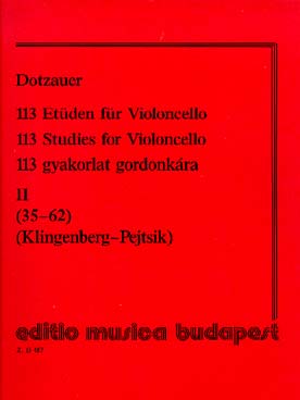 Illustration dotzauer 113 etudes (mb) vol. 2