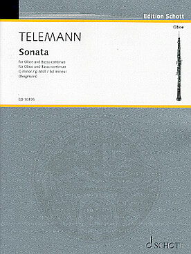 Illustration telemann sonate en sol min