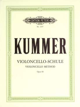 Illustration kummer ecole du violoncelle op. 60