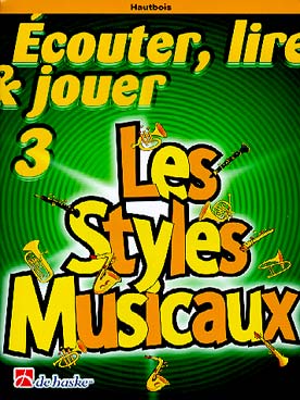 Illustration ecouter lire & jouer rep 3 les styles