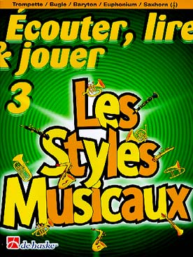 Illustration ecouter lire & jouer rep 3 les styles