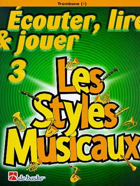 Illustration de ÉCOUTER, LIRE ET JOUER (version en clé de fa) - Répertoire 3 : Les styles musicaux