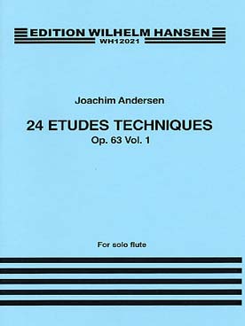 Illustration andersen op. 63 24 etudes techniques 1