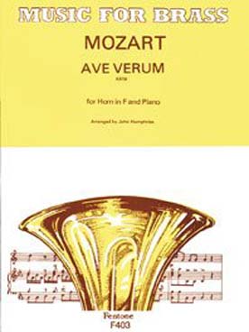 Illustration de Ave verum pour cor