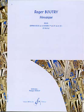 Illustration de Mosaïque pour euphonium ou saxhorn et piano