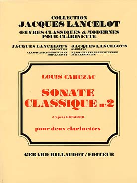 Illustration cahuzac sonate classique n° 2 (gebauer)
