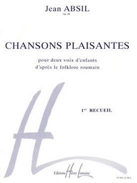 Illustration de Chansons plaisantes op. 88 pour 2 voix d'enfants et piano - Vol. 1