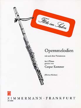 Illustration kummer opernmelodien op. 106