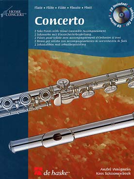 Illustration waignein concerto flute + cd