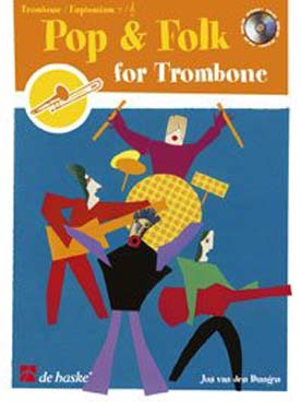 Illustration de Pop & folk pour trombone (clé de sol et  fa)