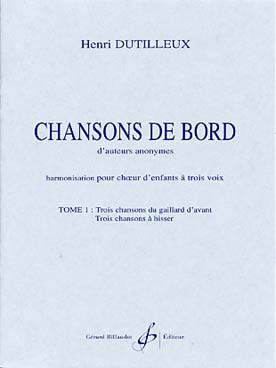 Illustration de Chansons de bord tome 1 - pour 3 voix enfants