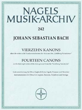 Illustration de 14 canons BWV 1087