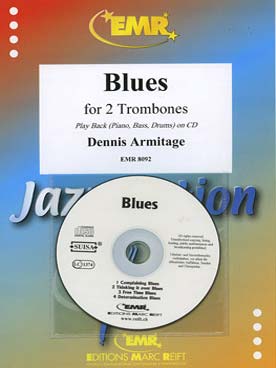 Illustration armitage jazzination avec cd : blues