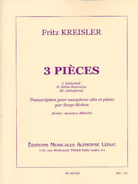 Illustration kreisler 3 pieces (tr. bichon)