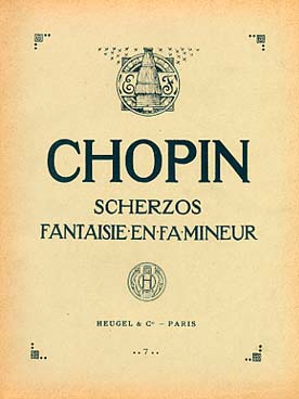 Illustration chopin scherzos - fantaisie en fa min