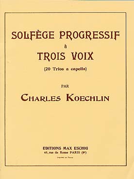 Illustration de Solfège progressif à 3 voix