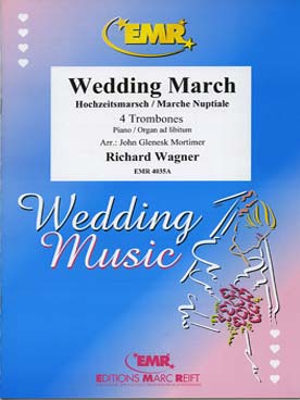 Illustration wagner wedding march