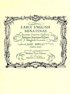 Illustration de Early English sonatinas