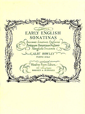 Illustration rowley early english sonatinas