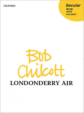 Illustration de Londonderry air pour SATB & piano/orch