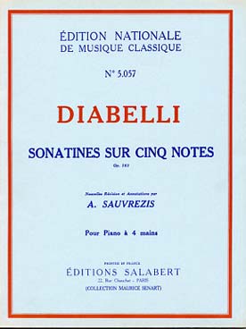 Illustration de Sonatines sur 5 notes op. 163