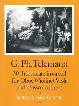 Illustration telemann triosonate en ut min